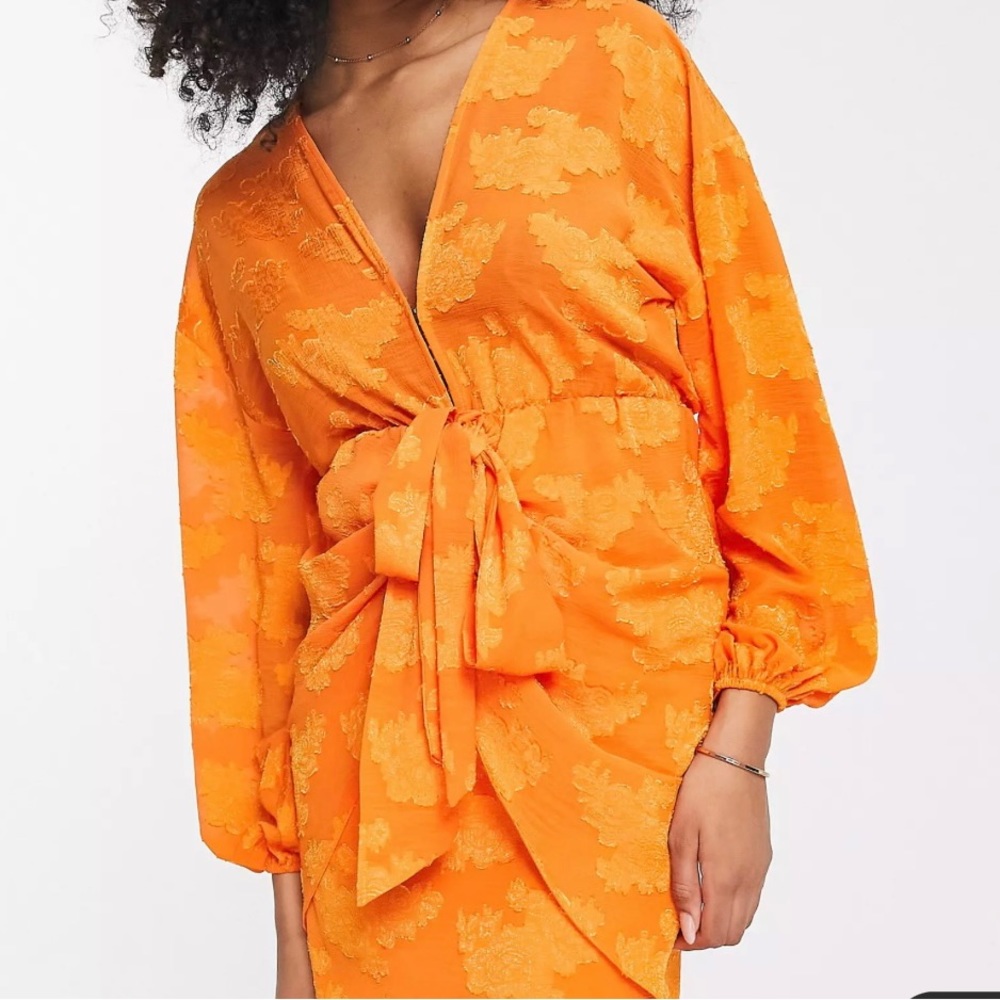 ASOS Design Orange dress